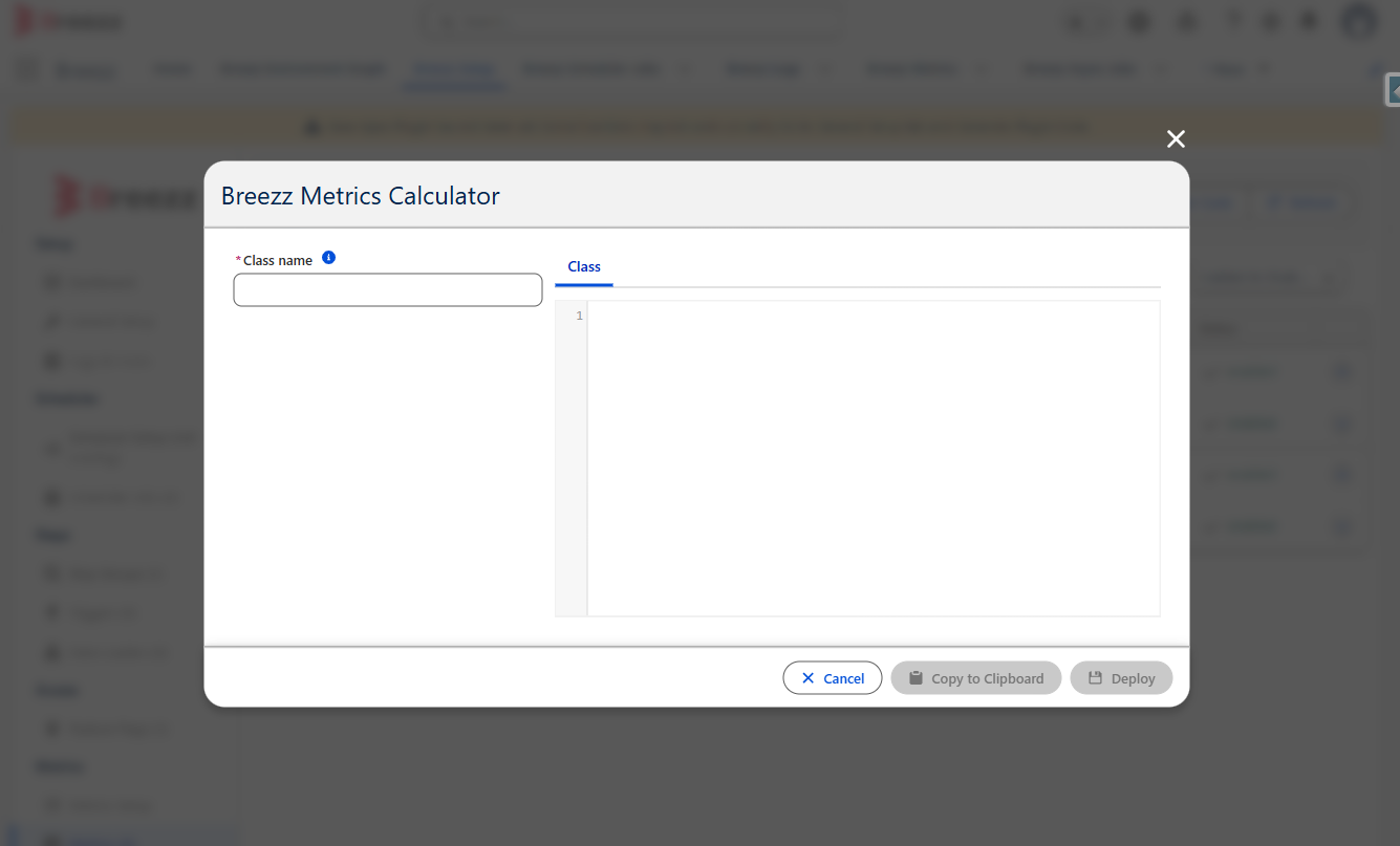 Metrics Calculator