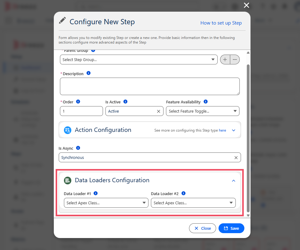 Step Group Data Loaders