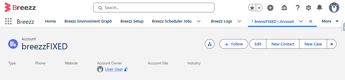 New Account Name