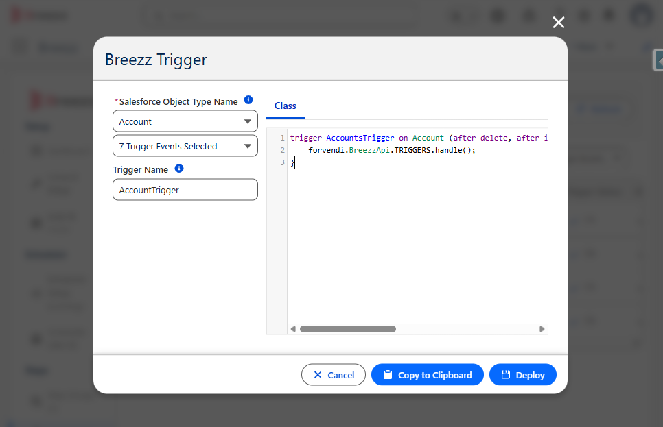 Create Apex Trigger